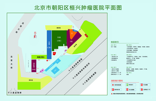 77樱花动漫北京市朝阳区桓兴肿瘤医院平面图